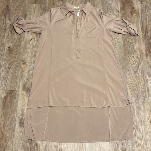 Windsor Taupe On The Move Hi-Lo Tunic Dress - Picture 9 of 9